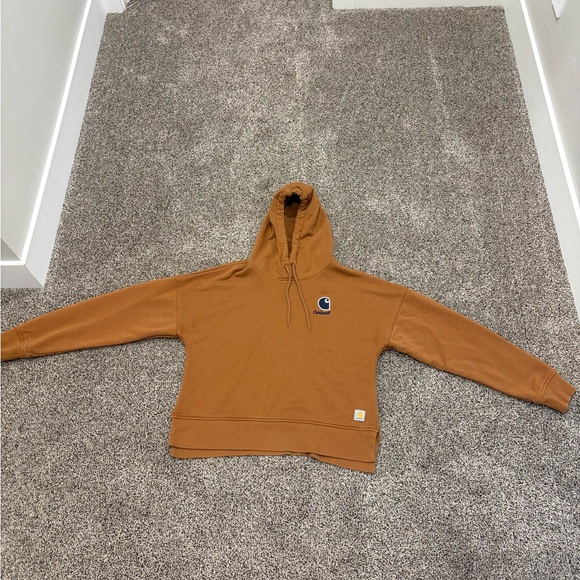 Carhartt Women's Tan Hoodie - Picture 5 of 9